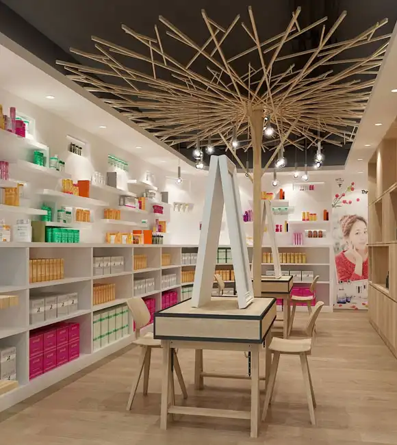 商業空間-台北市西門町彩妝保養店