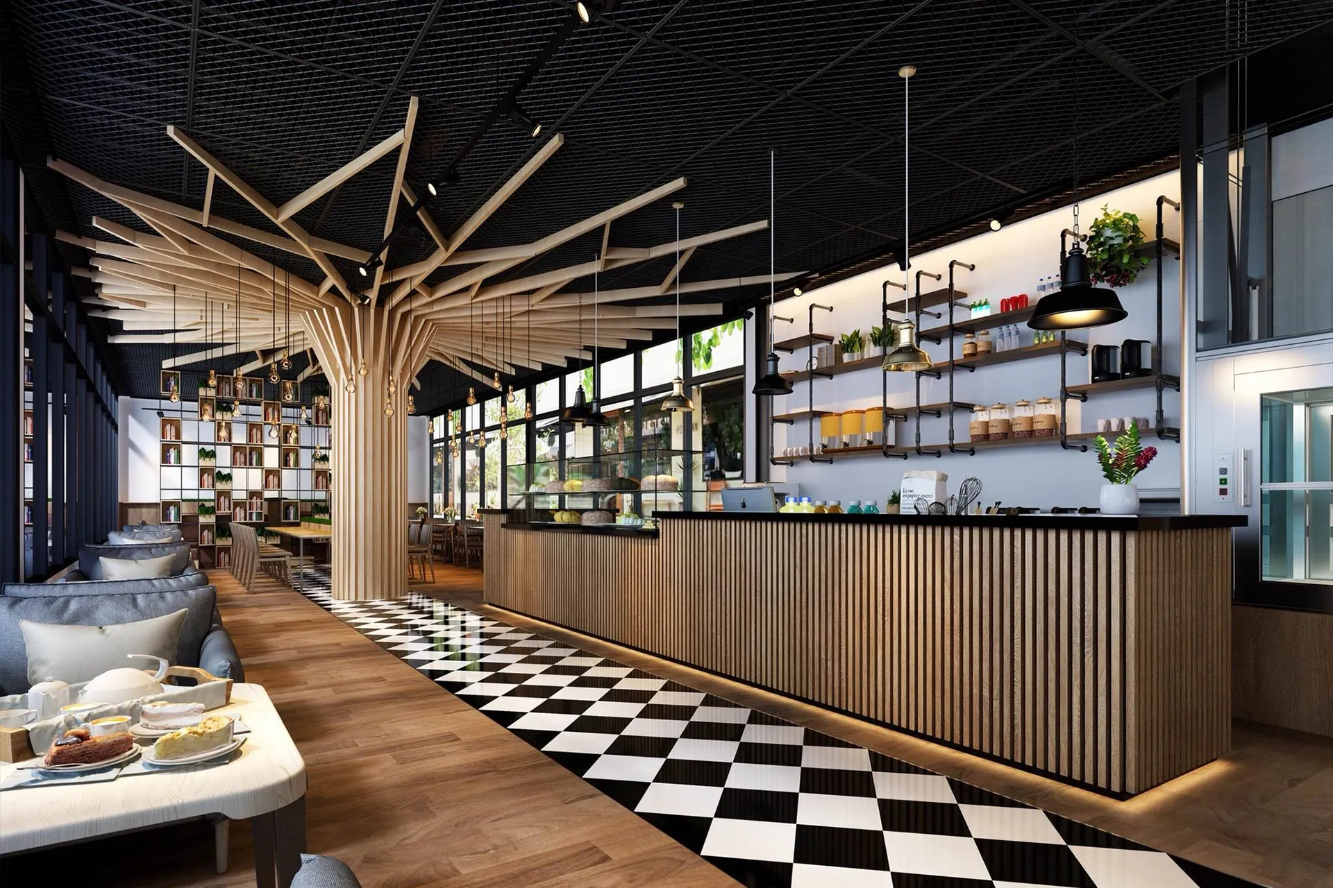 商業空間設計-新北市三重區 三和路公設