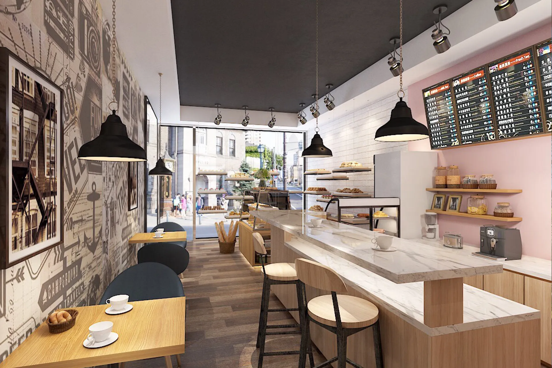 商業空間設計-新北市三重區 三和路公設