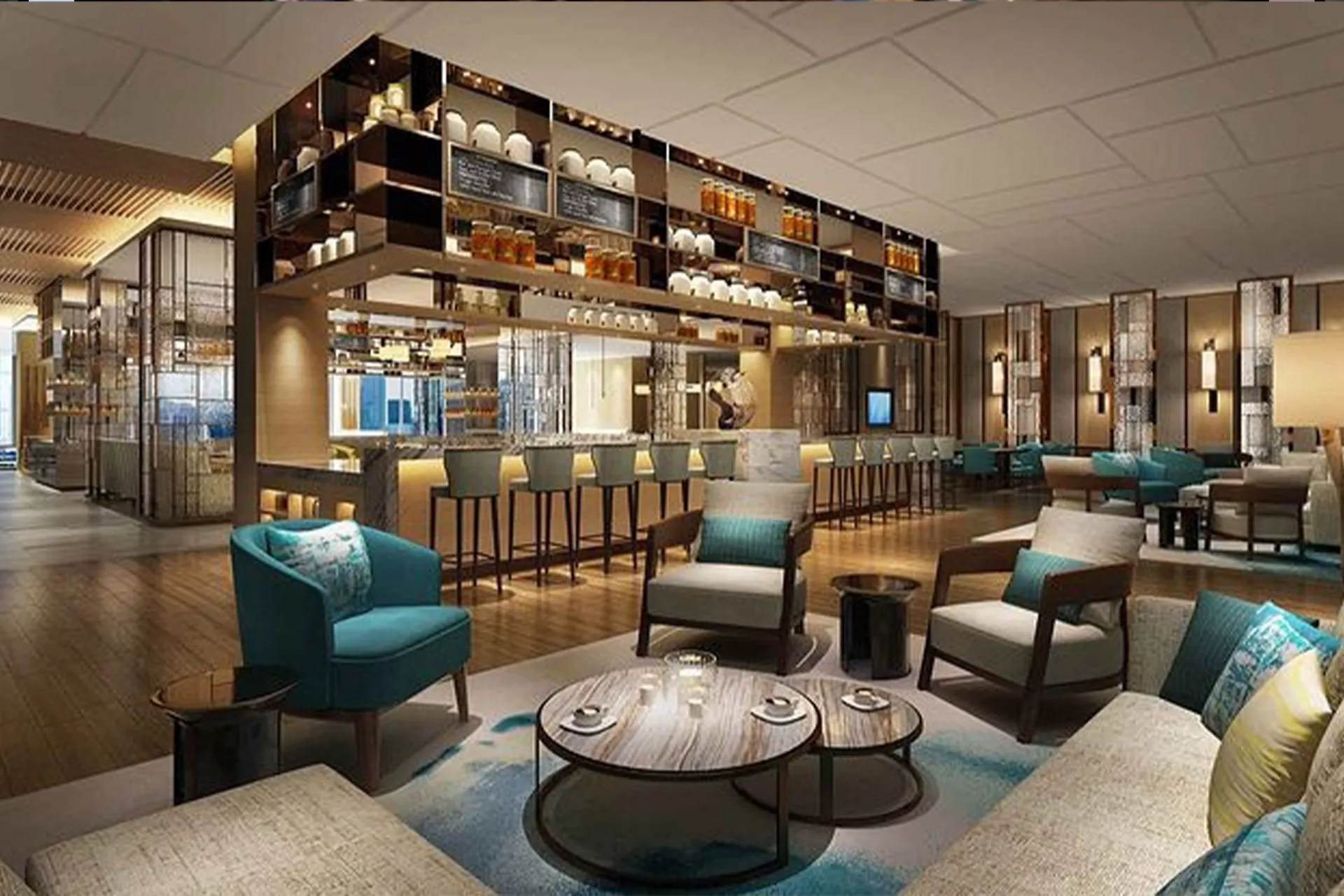 商業空間設計-台北市中山北路 SOGO百貨輕食餐廳