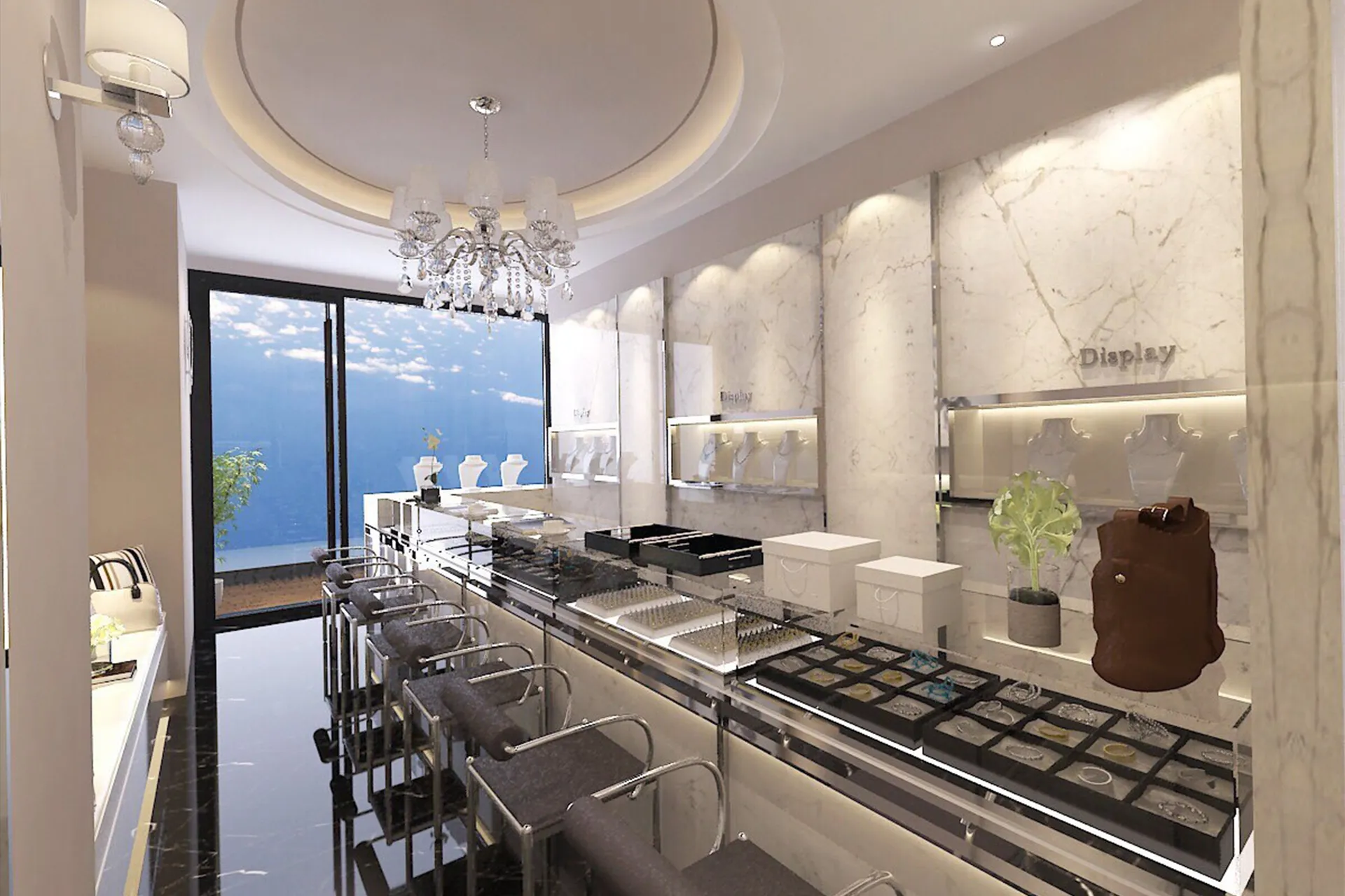 商業空間設計-台北市中山北路 SOGO百貨輕食餐廳