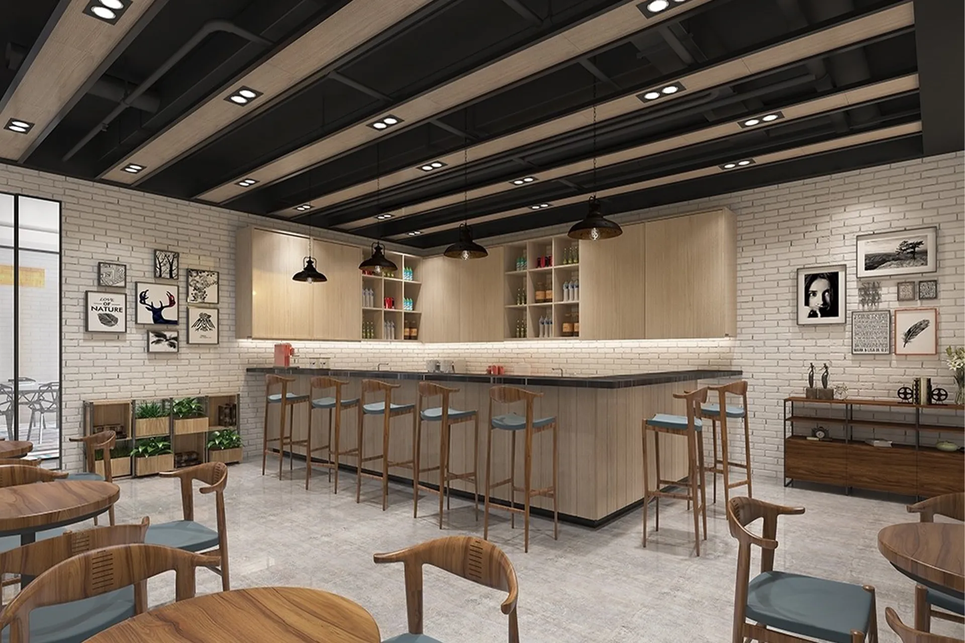 商業空間設計-新北市三重區 三和路公設